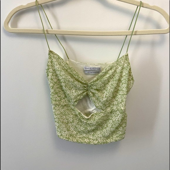 Urban Outfitters Tops - Urban Outfitters Green Crop Top